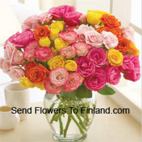 Beautiful 51 Mixed Roses