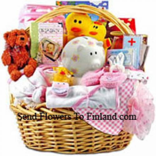 Goodies Basket for Baby Girl