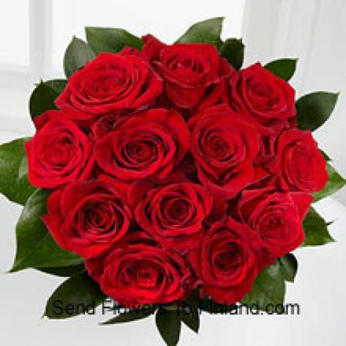 11 Rose Rosse Eleganti