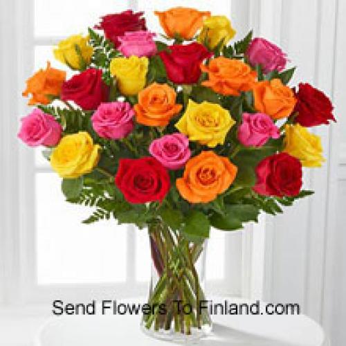 25 Assorted Roses